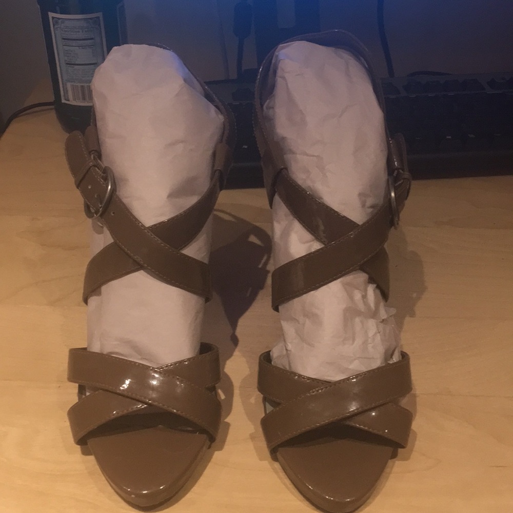 SEXY SANDALS OMBRÉ HEELS - 1/2” platform